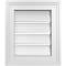 Ekena Millwork Vertical Surface Mount PVC Gable Vent: Functional, w/ 2"W x 1-1/2"P Brickmould Frame, 12"W x 14"H GVPVE12X1402SF - alternate 1